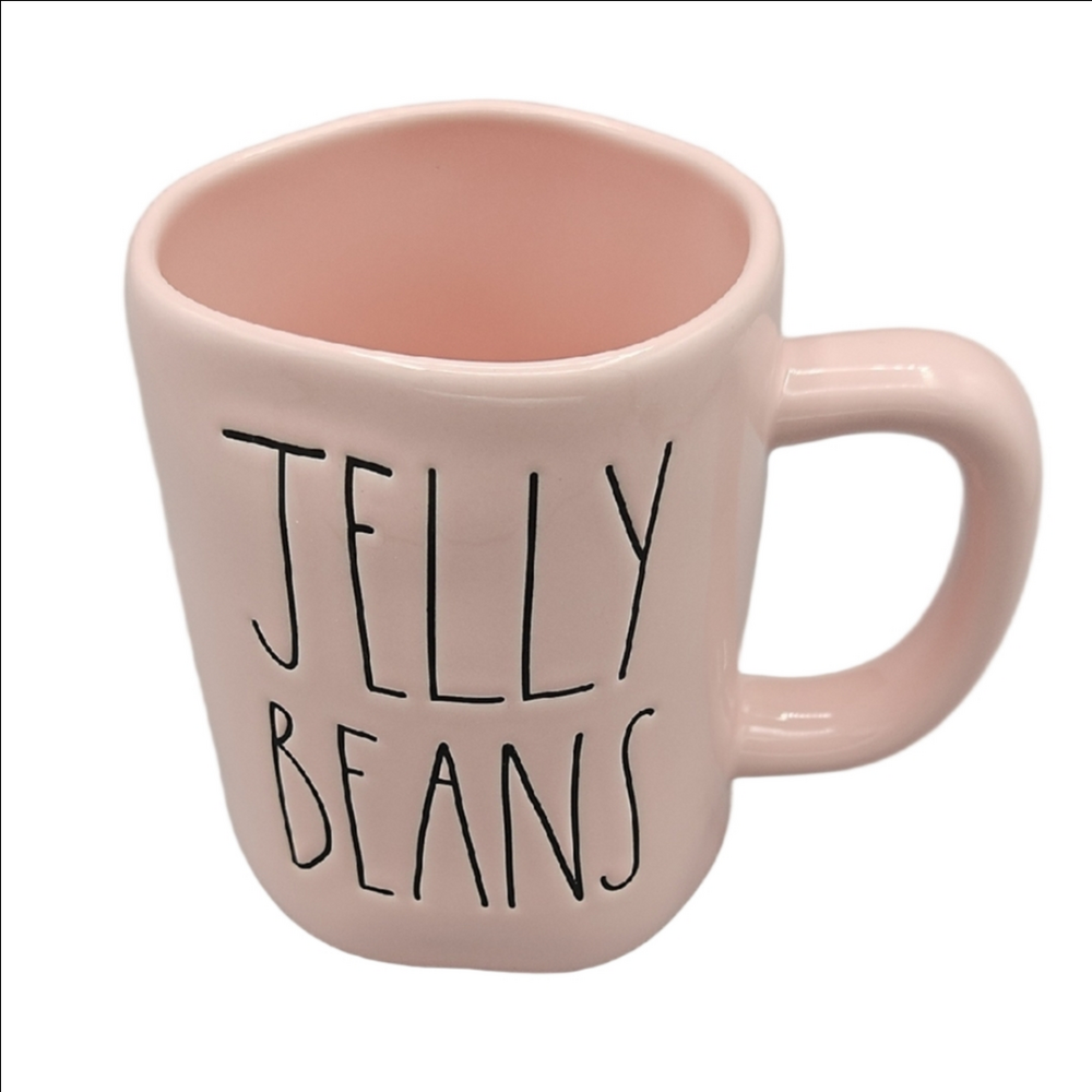 Rae Dunn Artisan Collection Pink "Jelly Bean" Mug